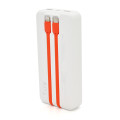 Повербанк 20000mAh ACL PW-140 22.5W с кабелем Type-C и Lightning для зарядки мобильных устройств, белый, 0,450 кг, в коробке Повербанк 20000mAh ACL PW-140 22.5W с кабелем Type-C и Lightning для зарядки мобильных устройств, белый, 0,450 кг, в коробке