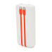 Повербанк 20000mAh ACL PW-140 22.5W с кабелем Type-C и Lightning для зарядки мобильных устройств, белый, 0,450 кг, в коробке