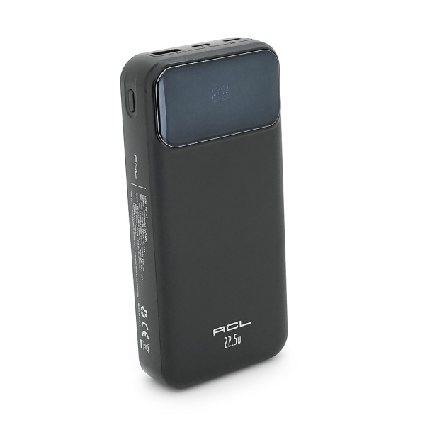 Павербанк ACL PW-117 20000мАч PD 22.5Вт для быстрой зарядки смартфонов и планшетов 1xUSB 2xUSB-C с кабелями Type-C Lightning черно-белый Павербанк ACL PW-117 20000мАч PD 22.5Вт для быстрой зарядки смартфонов и планшетов 1xUSB 2xUSB-C с кабелями Type-C Lightning черно-белый