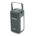 Powerbank ACL PW-131 50000mAh, 22.5W, 4xUSB, 4 кабелі (USB/Micro/Type-C/Lighting), Ліхтар, 1.08кг, Black, Box