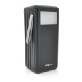 Повербанк ACL PW-108 80000mAh для заряджання 4 пристроїв одночасно з кабелями USB Micro Type-C Lightning чорний 1.4 кг Повербанк ACL PW-108 80000mAh для заряджання 4 пристроїв одночасно з кабелями USB Micro Type-C Lightning чорний 1.4 кг