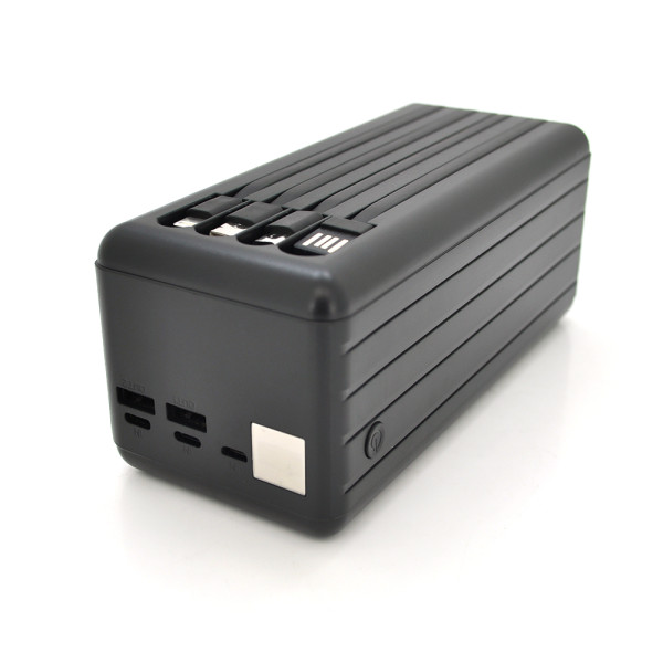 Повербанк ACL PW-108 80000mAh для заряджання 4 пристроїв одночасно з кабелями USB Micro Type-C Lightning чорний 1.4 кг Повербанк ACL PW-108 80000mAh для заряджання 4 пристроїв одночасно з кабелями USB Micro Type-C Lightning чорний 1.4 кг