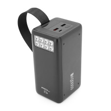Powerbank ACL PW-151 60000mAh, 22.5W, 2xUSB+USB-C, Ліхтар, 1.2кг, Black, Box Powerbank ACL PW-151 60000mAh, 22.5W, 2xUSB+USB-C, Ліхтар, 1.2кг, Black, Box
