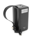 Powerbank ACL PW-151 60000mAh, 22.5W, 2xUSB+USB-C, Ліхтар, 1.2кг, Black, Box