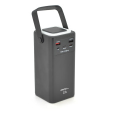 Портативний зарядний пристрій Powerbank ACL PW-113 50000mAh PD 22.5W для швидкої зарядки смартфонів та планшетів, чорний, коробка