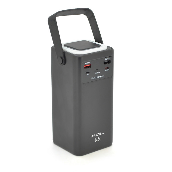 Повербанк 50000mAh ACL PW-113 с PD 22.5W черный для быстрой зарядки устройств Повербанк 50000mAh ACL PW-113 с PD 22.5W черный для быстрой зарядки устройств