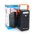 Повербанк ACL PW-53 80000mAh для зарядки устройств 4xUSB с солнечной панелью и фонариком черный/белый Повербанк ACL PW-53 80000mAh для зарядки устройств 4xUSB с солнечной панелью и фонариком черный/белый