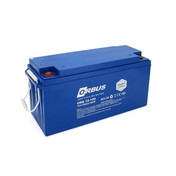 Акумуляторна батарея ORBUS CG12150 GEL 12V 150Ah T11 для резервного живлення відеоспостереження та охоронних систем