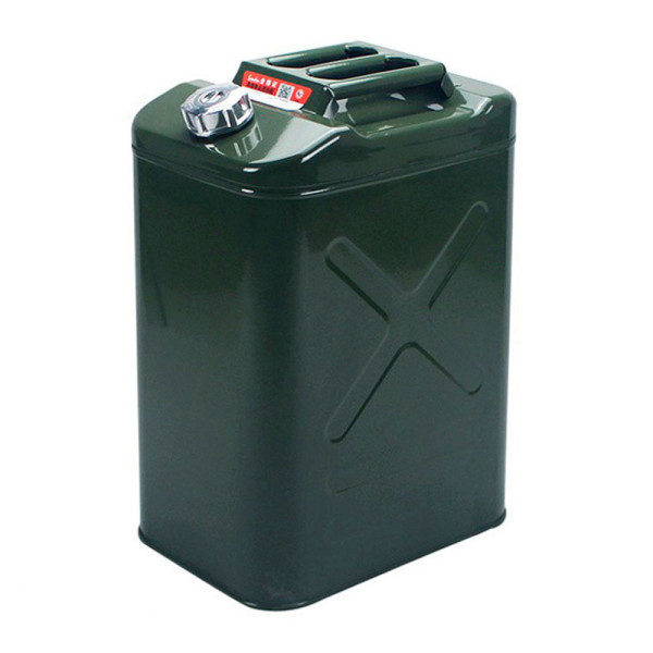 Каністра металева Merlion YT-HS-FX-40L з клапаном та гнучкою лійкою для зберігання рідин, об'єм 40л, розміри 355х255х530мм, зелена Каністра металева Merlion YT-HS-FX-40L з клапаном та гнучкою лійкою для зберігання рідин, об'єм 40л, розміри 355х255х530мм, зелена