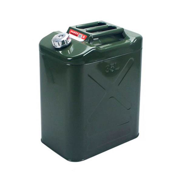 Каністра металева Merlion YT-HS-FX-35L з клапаном і гнучкою лійкою для зберігання рідин об'ємом 35л, 355х255х480мм, зелена Каністра металева Merlion YT-HS-FX-35L з клапаном і гнучкою лійкою для зберігання рідин об'ємом 35л, 355х255х480мм, зелена