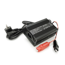 Зарядное устройство для аккумуляторов Li-ion 48V 54,6V 13S 5A с крокодилами, компактное и безопасное решение для быстрой зарядки