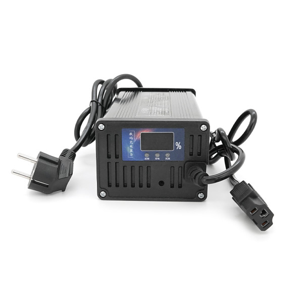Зарядное устройство для аккумуляторов LiFePo4 72V(87,6V),24S,8A,штекер Triangle plug (T-tipe/IEC/C13 N+L-), с индикацией,BOX Зарядное устройство для аккумуляторов LiFePo4 72V(87,6V),24S,8A,штекер Triangle plug (T-tipe/IEC/C13 N+L-), с индикацией,BOX