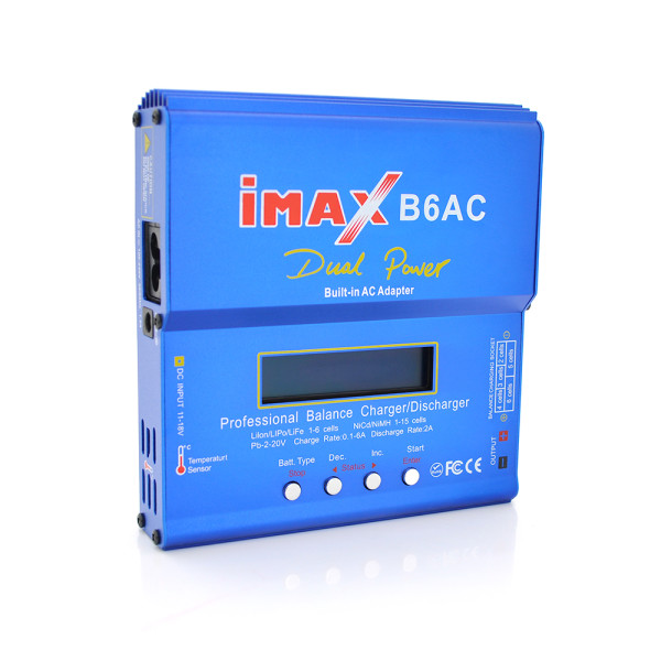 Универсальное зарядное устройство iMAX B6 для зарядки AGM/GEL/Li-Ion/LiFePO4/NiCa/NiMH, 12V, до 15 ячеек, с балансиром, LCD, мощность до 5A Универсальное зарядное устройство iMAX B6 для зарядки AGM/GEL/Li-Ion/LiFePO4/NiCa/NiMH, 12V, до 15 ячеек, с балансиром, LCD, мощность до 5A