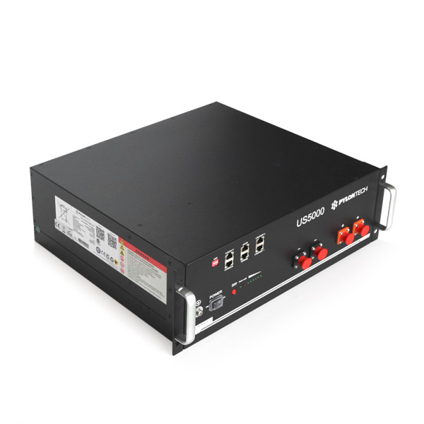 Акумуляторна батарея Pylontech US5000 100AH/48V для систем сонячної енергетики та резервних джерел живлення, 4800 Втч, 38 кг, (Ш)442*(В)161*(Г)420 мм Акумуляторна батарея Pylontech US5000 100AH/48V для систем сонячної енергетики та резервних джерел живлення, 4800 Втч, 38 кг, (Ш)442*(В)161*(Г)420 мм