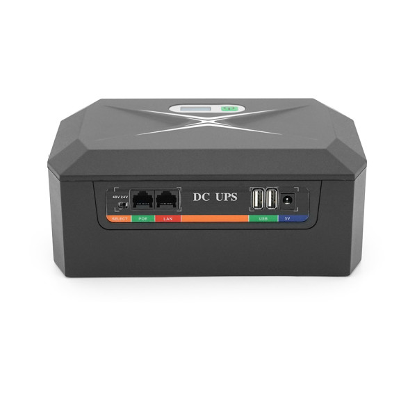ДБЖ UPS-60W/32 DCP-60W-48 для роутерів/комутаторів/PON, 9/12V*3, 48000мAh(8*6000MAh), Black, BOX ДБЖ UPS-60W/32 DCP-60W-48 для роутерів/комутаторів/PON, 9/12V*3, 48000мAh(8*6000MAh), Black, BOX