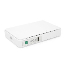 ДБЖ MIni Ups для роутерів/комутаторів POE-432EM, outputs: DC 9В/12В, POE 15В/24В, USB DC 5В/2A, 10400MAh(4*2600MAh), (160х28х105), White, BOX