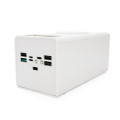 Power bank Voltronic D32-PD-QIMagnetic під 24х18650, Magnetic Wireless Charger, Output:22.5W, Micro-USB, Type-C, Lightning, ABS, PVC, White, BOX