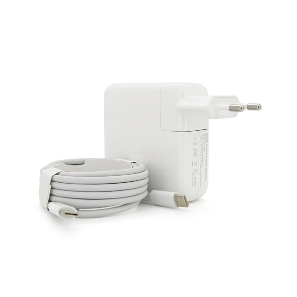 Блок живлення MERLION для ноутбука Apple MacBook USB-C 20.3V 3.3A (67 Вт) Блок живлення MERLION для ноутбука Apple MacBook USB-C 20.3V 3.3A (67 Вт)