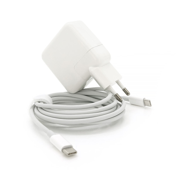 Блок живлення MERLION для ноутбука Apple AE30 USB-C 20.3V 1,5A (30 Вт) Блок живлення MERLION для ноутбука Apple AE30 USB-C 20.3V 1,5A (30 Вт)
