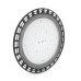 Потолочный промышленный светильник Ritar 300W, 6500K, 220V. IP65, 30000lm, RA >80, Φ362*35 мм, Черный