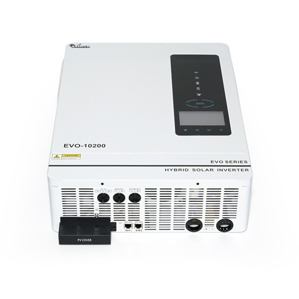 Гібридний інвертор ANERN SCI-EVO-10200VA 8000W 48V для автономних систем електропостачання з MPPT 160А, зарядний струм 90-450В, компактний 530x390x130mm Гібридний інвертор ANERN SCI-EVO-10200VA 8000W 48V для автономних систем електропостачання з MPPT 160А, зарядний струм 90-450В, компактний 530x390x130mm