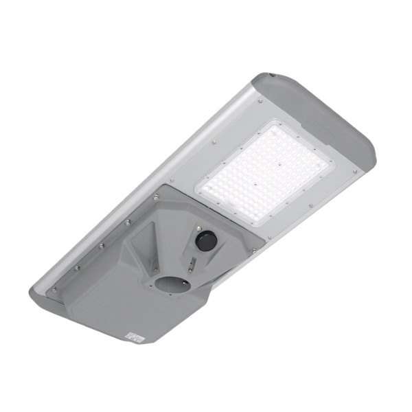 Solar LED-ліхтар Anern AN-SLV-40W для вуличного освітлення, 65 Вт, 320Wh LiFePO4, 162 LED 210 лм/Вт, IP66, алюміній + PMMA Solar LED-ліхтар Anern AN-SLV-40W для вуличного освітлення, 65 Вт, 320Wh LiFePO4, 162 LED 210 лм/Вт, IP66, алюміній + PMMA