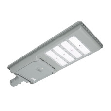 SOLAR LED-ліхтар Anern AN-ISSL-C-100W для вуличного освітлення, потужність 100W, 288 LED, LiFePO4 акумулятор, захист IP66, стильний алюмінієвий корпус