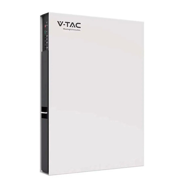 Акумуляторна батарея LiFePO4 V-TAC SLIM VT-48160 51,2V 160Аh 7.64kWh для енергозберігаючих систем 600x830x111mm 80kg Акумуляторна батарея LiFePO4 V-TAC SLIM VT-48160 51,2V 160Аh 7.64kWh для енергозберігаючих систем 600x830x111mm 80kg