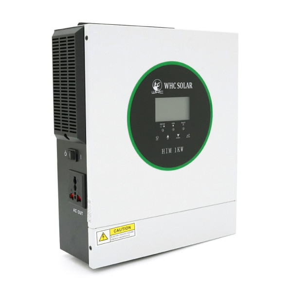 Гибридный инвертор HIM-1KW, 1000W, 12V, для солнечной энергосистемы, с зарядом 0-40A и MPPT до 150V Гибридный инвертор HIM-1KW, 1000W, 12V, для солнечной энергосистемы, с зарядом 0-40A и MPPT до 150V