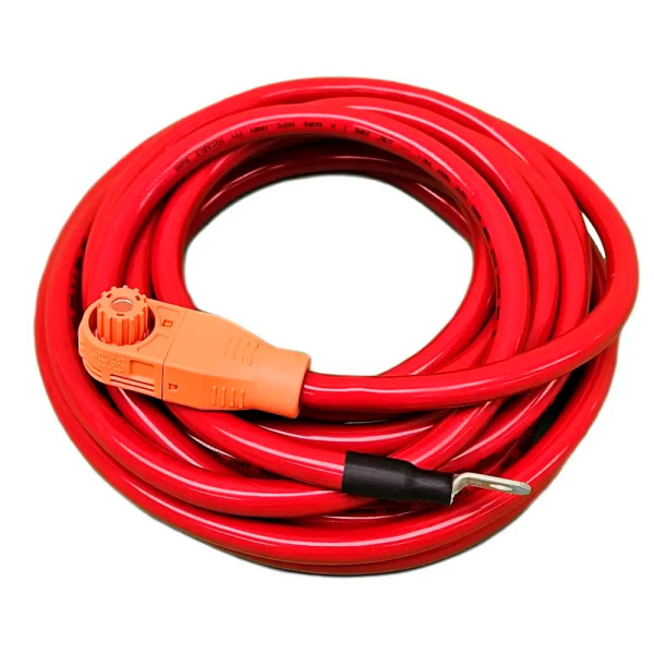 Силовий кабель одножильний Deye ENCable5.0, 1000V/4AWG, 5м, червоний для підключення акумуляторів в енергетичних системах Силовий кабель одножильний Deye ENCable5.0, 1000V/4AWG, 5м, червоний для підключення акумуляторів в енергетичних системах