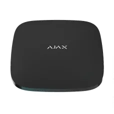 Ретранслятор сигналу Ajax ReX 2 (8EU) black для охоронної системи з підтримкою Hub 2 і Hub 2 Plus, дальність 1700 м, 0,3 с затримки сигналу