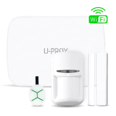 Комплект бездротової сигналізації з центрм та датчиками U-Prox MPX L KF kit White для охоронної системи
