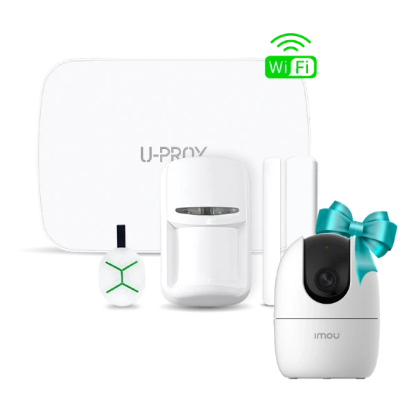Комплект U-Prox MPX LE KF kit White + IPC-K2EP-3H3W в подарок Комплект U-Prox MPX LE KF kit White + IPC-K2EP-3H3W в подарок
