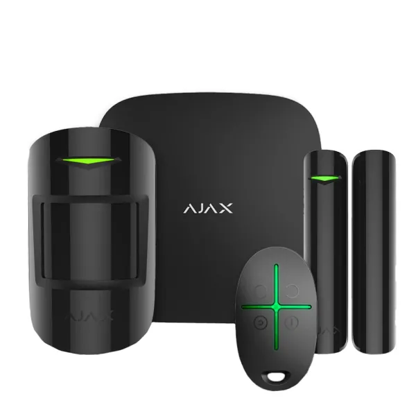 Комплект Ajax StarterKit 2 (8EU) black охранной сигнализации Комплект Ajax StarterKit 2 (8EU) black охранной сигнализации