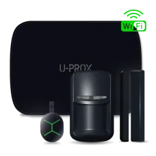 Беспроводная сигнализация U-Prox MPX L KF kit Black для защиты объектов с централизованным управлением и датчиками движения и открытия дверей