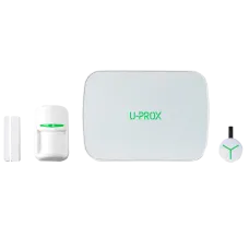 Комплект бездротової охоронної сигналізації U-Prox MPX G KF kit White для захисту приміщень з WiFi та сенсорами руху