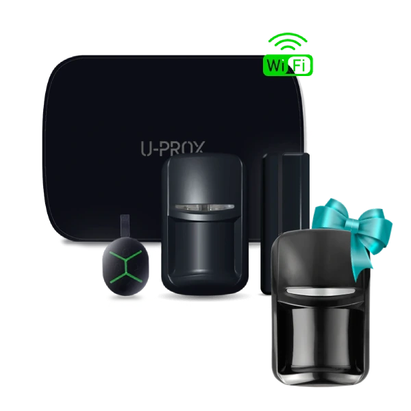 Комплект U-Prox MPX LE KF kit Black + U-Prox PIR Black в подарок Комплект U-Prox MPX LE KF kit Black + U-Prox PIR Black в подарок