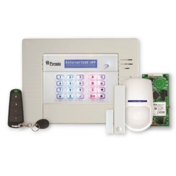Беспроводной охранный комплект KIT-ENF32WE-APP/GPRS для обеспечения безопасности с 32 зонами охраны, дальностью радиосигнала до 1600м, поддержка радиобрелков и контроллеров Беспроводной охранный комплект KIT-ENF32WE-APP/GPRS для обеспечения безопасности с 32 зонами охраны, дальностью радиосигнала до 1600м, поддержка радиобрелков и контроллеров