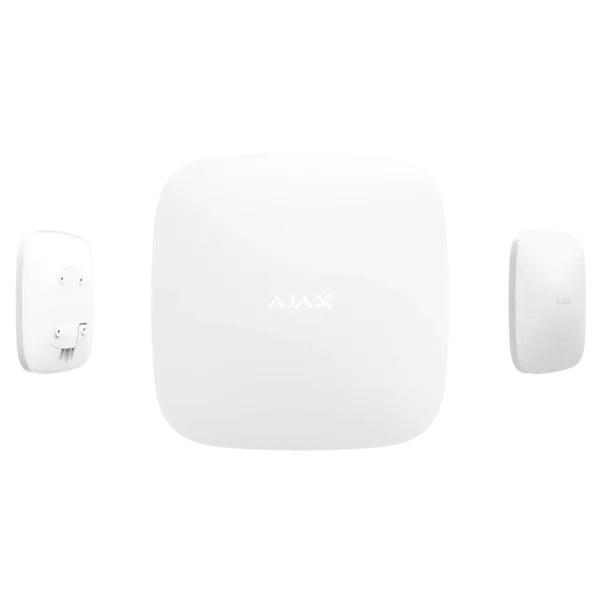 Охоронна централь Ajax Hub (8EU) UA white для безпроводної охоронної системи, підтримка до 100 пристроїв, 50 користувачів, плата за сигналізацію до 0,15 с Охоронна централь Ajax Hub (8EU) UA white для безпроводної охоронної системи, підтримка до 100 пристроїв, 50 користувачів, плата за сигналізацію до 0,15 с