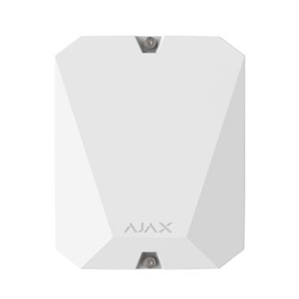 Модуль MultiTransmitter white для інтеграції сторонніх провідних пристроїв з хабами Ajax, 18 зон, датчики NO, NC, EOL, опір 1-7,5 кОм, температура -10°С до +40°С Модуль MultiTransmitter white для інтеграції сторонніх провідних пристроїв з хабами Ajax, 18 зон, датчики NO, NC, EOL, опір 1-7,5 кОм, температура -10°С до +40°С
