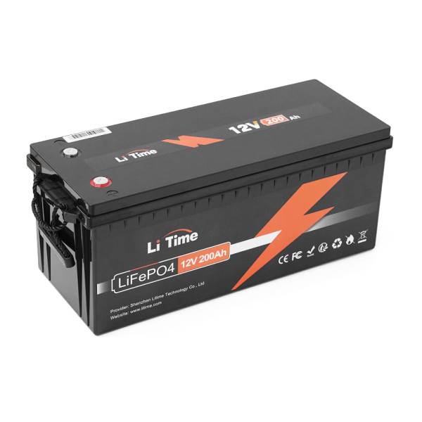 Акумуляторна батарея LiFePO4 12.8V 200Ah для автономних енергетичних систем, 2560Wh, BMS 100A, габарити 532*207*215мм Акумуляторна батарея LiFePO4 12.8V 200Ah для автономних енергетичних систем, 2560Wh, BMS 100A, габарити 532*207*215мм