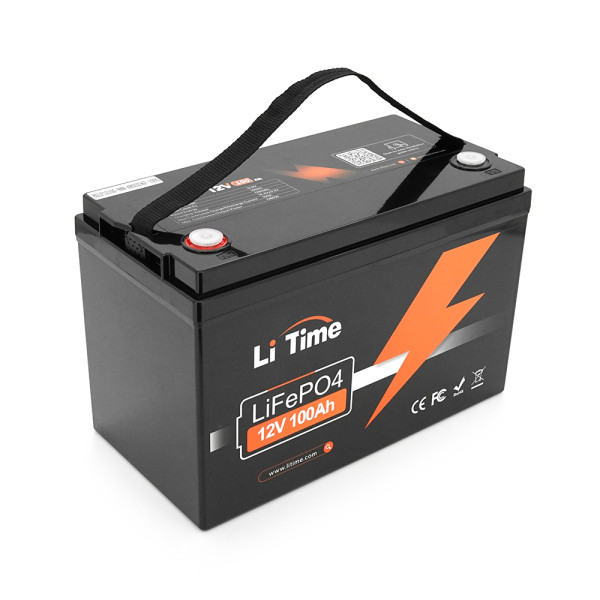Акумуляторна батарея LiFePO4 12.8V 100Ач 1280Wh для автономного живлення електростанцій та резервних систем 329*172*214mm Акумуляторна батарея LiFePO4 12.8V 100Ач 1280Wh для автономного живлення електростанцій та резервних систем 329*172*214mm