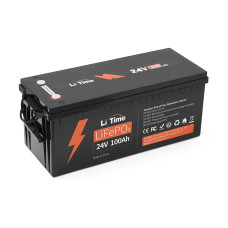 Акумуляторна батарея LiFePO4 25.6V 100Ач 2560Wh для сонячних та вітрових систем, резервного живлення, компактні розміри 532*207*215мм