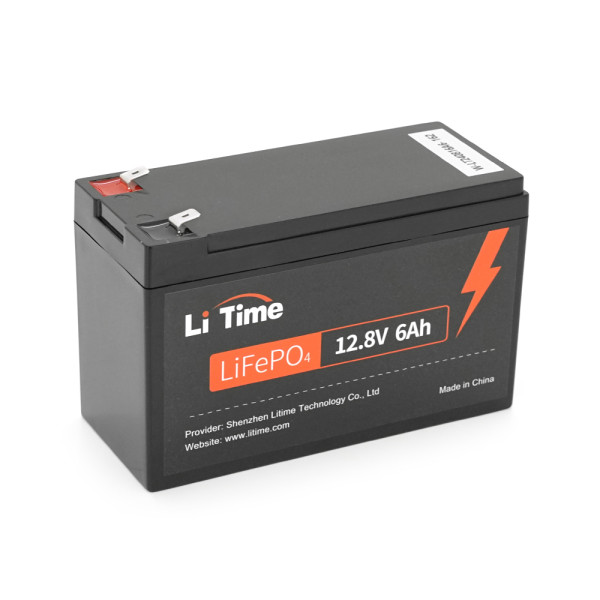 Акумуляторна батарея LiFePO4 12.8V 6Ач для автономних енергетичних систем з BMS 6A, 76Wh, 151*65*94mm Акумуляторна батарея LiFePO4 12.8V 6Ач для автономних енергетичних систем з BMS 6A, 76Wh, 151*65*94mm