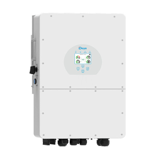 Гібридний інвертор 25 кВт Deye SUN-25K-SG01HP3-EU-AM2 для сонячної генерації трифазний з MPPT 150-850 В 37 А з підтримкою високовольтних АКБ Гібридний інвертор 25 кВт Deye SUN-25K-SG01HP3-EU-AM2 для сонячної генерації трифазний з MPPT 150-850 В 37 А з підтримкою високовольтних АКБ