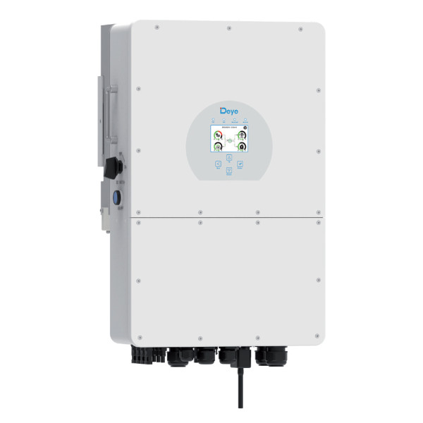 Гібридний інвертор Deye SUN-10K-SG01HP3-EU-AM2 Wi-Fi, 10 кВт, трифазний, для автономного та мережевого використання, MPPT 150-850 В, до 30 кВт в паралельній конфігурації Гібридний інвертор Deye SUN-10K-SG01HP3-EU-AM2 Wi-Fi, 10 кВт, трифазний, для автономного та мережевого використання, MPPT 150-850 В, до 30 кВт в паралельній конфігурації