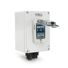 Вимикач навантаження постійного струму YR1-1 550V 32A для сонячних систем IP66 підключення знизу