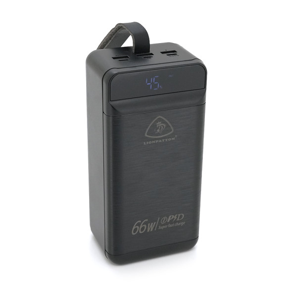 Внешний аккумулятор Powerbank LIONPATTON L46 60000mAh для мобильных устройств QC3.0 с разъемами MicroUSB Type-C Lightning 3xUSB черный коробка Внешний аккумулятор Powerbank LIONPATTON L46 60000mAh для мобильных устройств QC3.0 с разъемами MicroUSB Type-C Lightning 3xUSB черный коробка