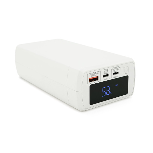 Портативное зарядное устройство Power Bank RPP-310 40000mAh 65W QC+PD для быстрой зарядки USB и Type-C с LED индикатором 0.92кг Коробка Портативное зарядное устройство Power Bank RPP-310 40000mAh 65W QC+PD для быстрой зарядки USB и Type-C с LED индикатором 0.92кг Коробка