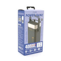 Power Bank Remax RPP-596 40000mAh, 2USB+2Type-C, 22.5W, QC/PD, Gray, 0.92kg Power Bank Remax RPP-596 40000mAh, 2USB+2Type-C, 22.5W, QC/PD, Gray, 0.92kg